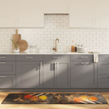 Covor bucătărie, multicolor, 60x180 cm, lavabil, anti-alunecare