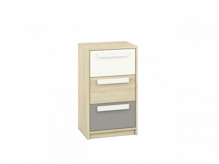 Drop 11 (Comoda) Fiord Beech/White|Grey Platinum - Img 1