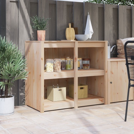 Dulap de bucătărie pentru exterior 106x55x92 cm Lemn solid de pin