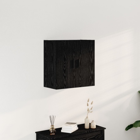 Dulap de perete, stejar negru, 60x31x60 cm, lemn prelucrat