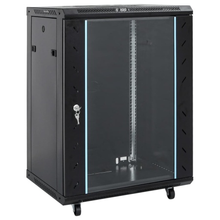 Dulap server, picioare pivotante, 18U, 19" IP20 53x40x80 cm