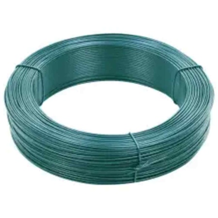 Fir tensionare pentru gard 250 m 1,6/2,5 mm verde închis, oțel