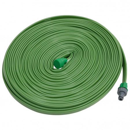 Furtun pentru stropit cu 3 tuburi, verde, 15 m, PVC - Img 1