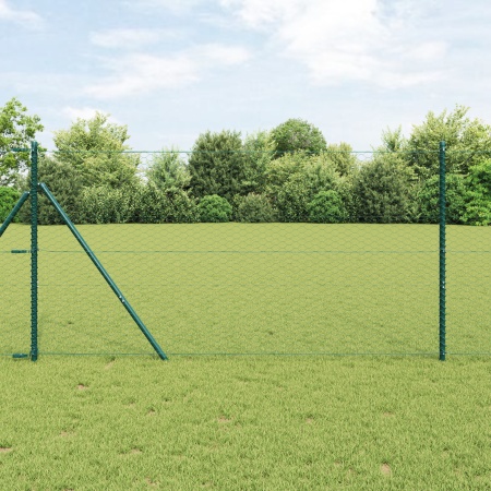 Gard Hexagonal Verde 1.4x10 m Oțel