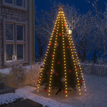 Instalație pom de Crăciun tip plasă cu 300 LED-uri IP44 300 cm