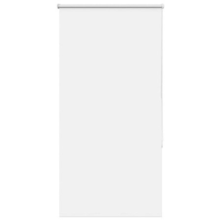 Jaluză cu role opace alb 80x130 cm lățime material 75,7 cm