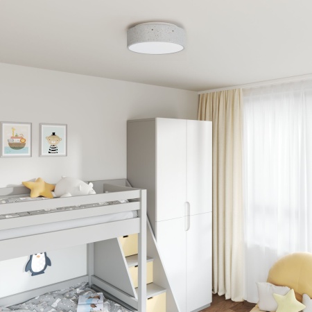 Lămpi de tavan cu abajur stele Gri Ø 38 cm Fabric E27