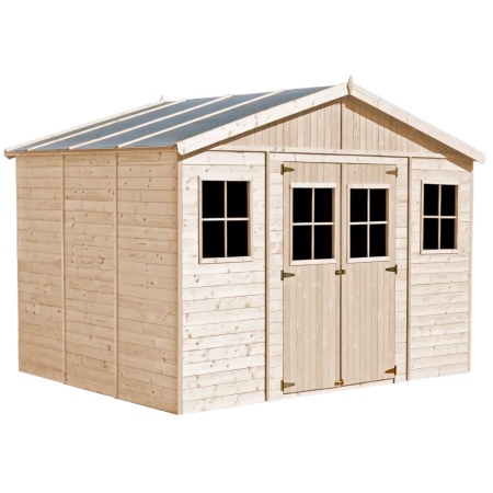 Magazin de gradina din lemn 14x11 ft/12m2 - TIMBELA M331