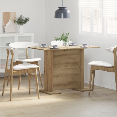 Masă de dining Artisan Oak 110x60x75 cm Lemn prelucrat