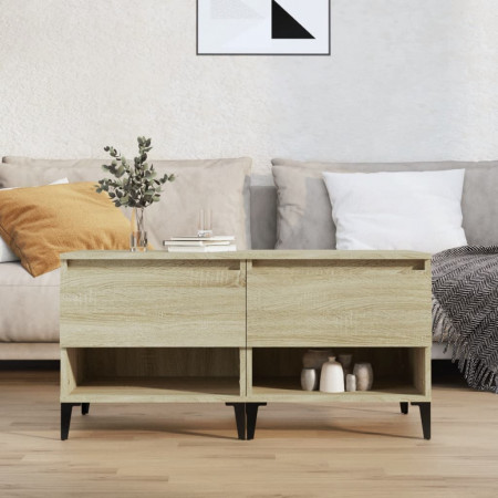 Mese laterale 2 buc. stejar sonoma 50x46x50 cm lemn compozit