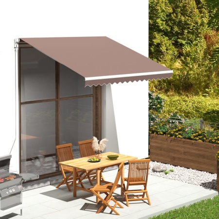 Pânză de rezervă pentru copertină, maro, 3x2,5 m