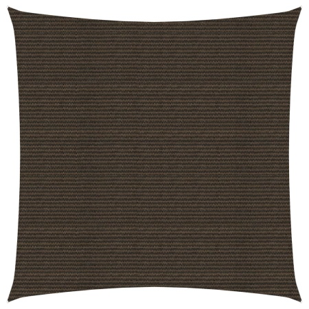 Pânză parasolar, maro, 3 x 3 m, HDPE, 160 g/m²