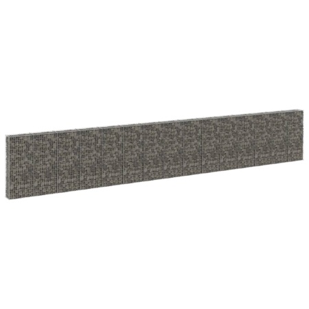 Perete gabion cu capace, 900 x 30 x 150 cm, oțel galvanizat