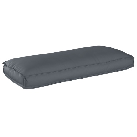 Perna Exterioară Antracit Poliester 120 x 12 x 50 cm Durabilă