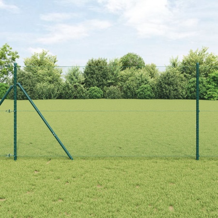 Set garduri Set de 2 Verde Metal Mare Rezistent Set garduri