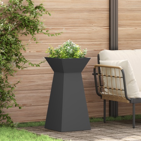 Suport pentru Plante Negru Plastic 35 x 35 x 73 cm
