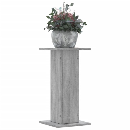 Suporturi de plante 2 buc. gri sonoma 30x30x60cm lemn prelucrat