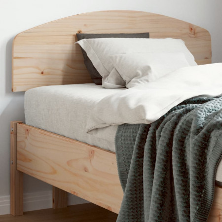 Tăblie de pat, 90 cm, lemn masiv de pin