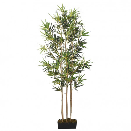 Arbore din bambus artificial 828 de frunze 150 cm verde