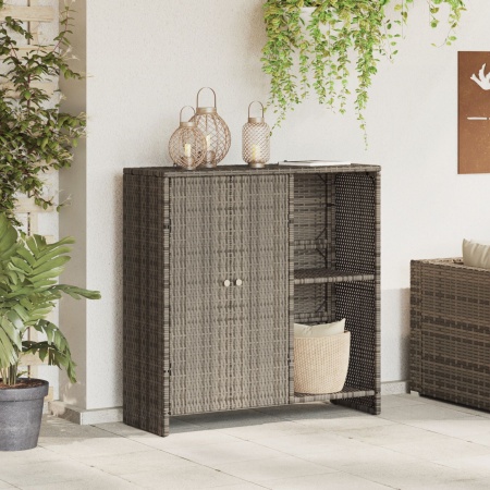 Dulap de depozitare Gri 100x36x102 cm Ratan