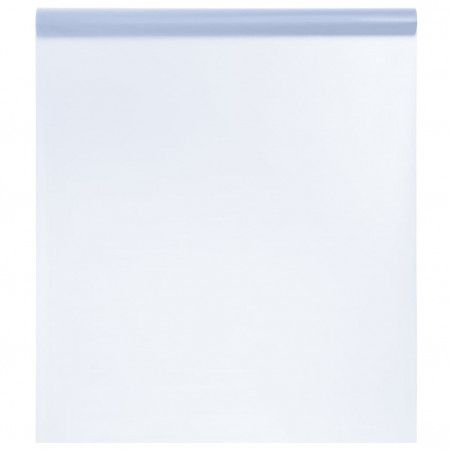 Folie fereastră, statică/mată, gri transparentă, 60x500 cm, PVC - Img 1