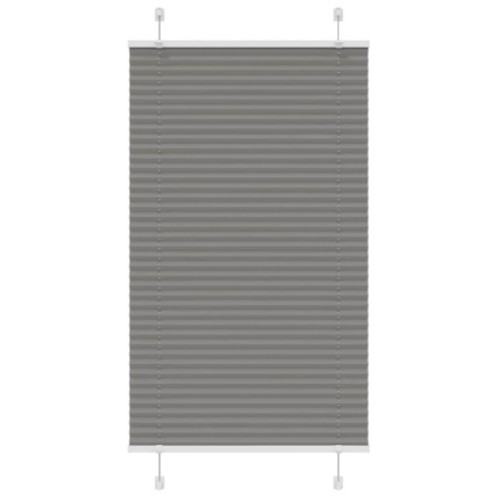 Jaluză plisată Antracit 70x150 cm Lățime țesătură 69,4 cm