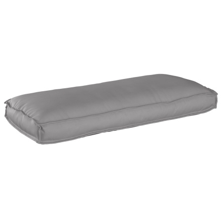 Perna Exterioară Gri Poliester 120 x 12 x 50 cm Pernă de Exterior