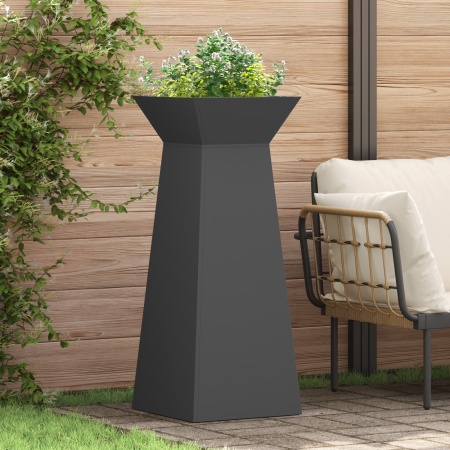 Suport pentru plante Negru Metal 40 x 40 x 101 cm