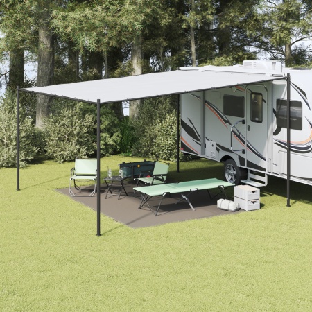 Accesoriu pentru Cort Gri deschis Poliester 300 x 400 cm