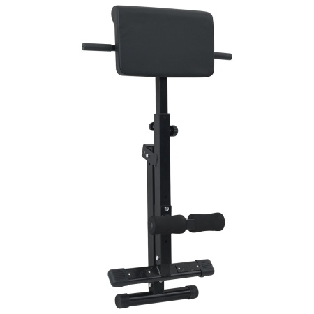Bancă pentru hiperextensii 120 kg pliabilă și ajustabilă din oțel