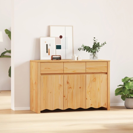 Bufet DRAMMEN 114x43x75,5 cm Lemn Masiv de Pin