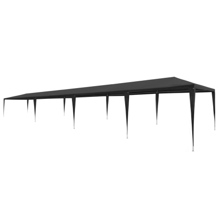 Cort de petrecere, antracit, 3 x 12 m, PE
