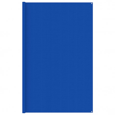 Covor pentru cort, albastru, 300x600 cm, HDPE