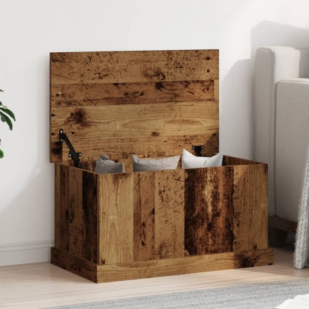 Cutie de depozitare lemn vechi 70x40x38 cm lemn prelucrat