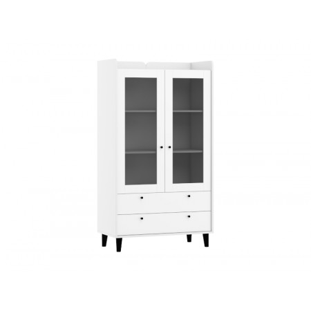 Dolce Dol-26 Display Dulap White/White High Gloss