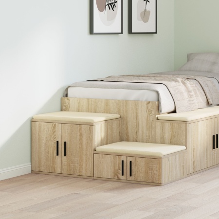 Dulap de depozitare Sonoma Oak 118x41x40 cm din lemn stratificat