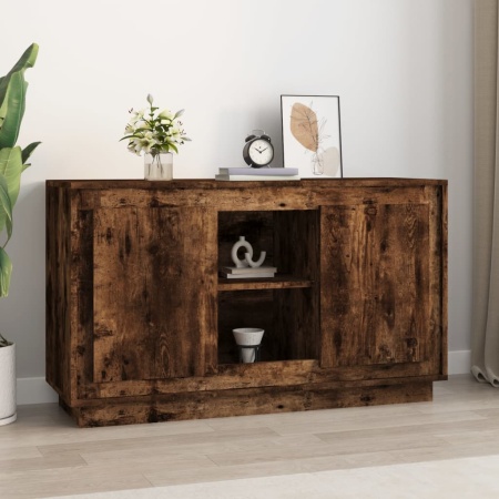 Dulap, stejar afumat, 102x35x60 cm, lemn prelucrat