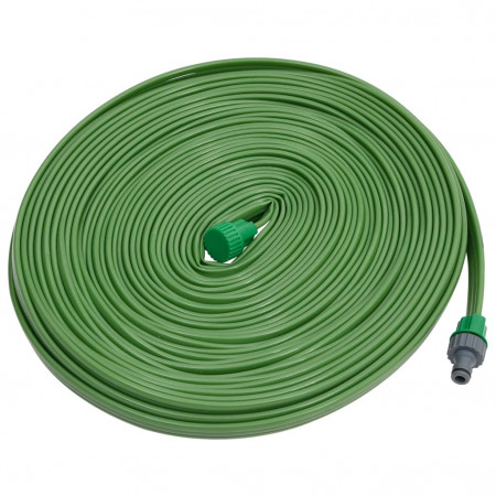 Furtun pentru stropit cu 3 tuburi, verde, 22,5 m, PVC