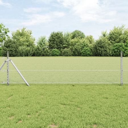 Gard Hexagonal 0.8x25 m Oțel Galvanizat