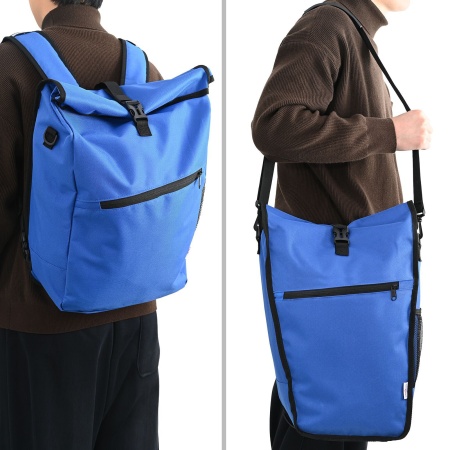 Geanta de suport pentru bagaj albastră de 25 L 33x16x48 cm