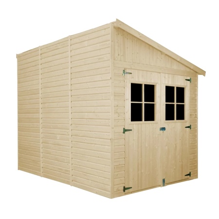Magazin de gradina din lemn 7x10 ft/6m2 - TIMBELA M339A+M339G