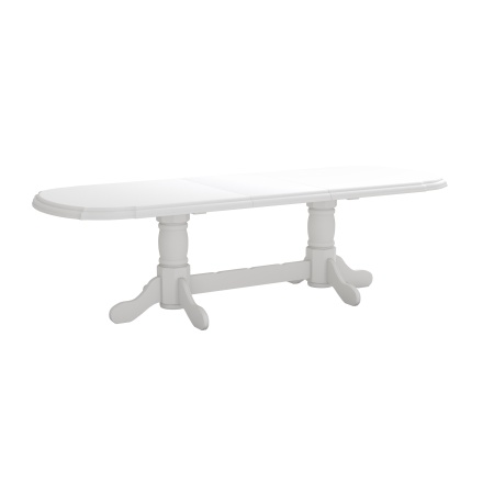 Masa extensibila 200-250x100 cm, Jork, lemn alb