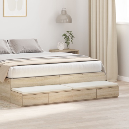 Noptieră Sonoma Stejar 140x36,5x16,5 cm Lemn Prelucrat