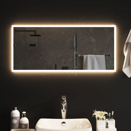 Oglindă de baie cu LED, 90x40 cm - Img 1
