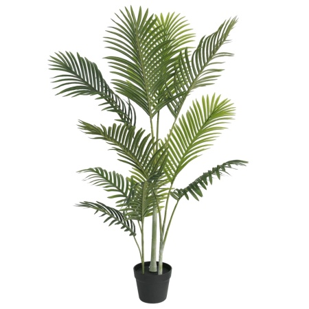 Palmier artificial, verde, 120 cm, PP