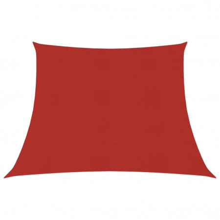 Pânză parasolar, roșu, 3/4x2 m, HDPE, 160 g/m²