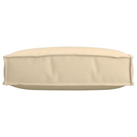 Pernă de exterior Bej Bumbac 60 cm x 60 cm Materiale waterproof