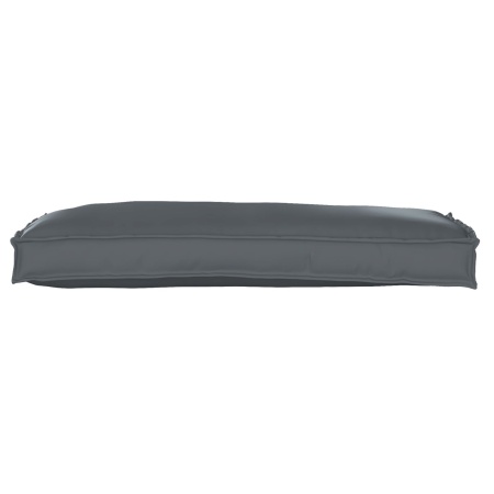 Perna Exterioară Antracit Poliester 100 cm x 40 cm x 8 cm