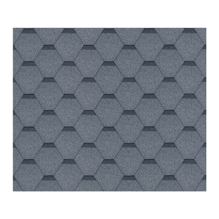 Sindrila bitum pentru acoperis Hexagonal Rock H505GREY
