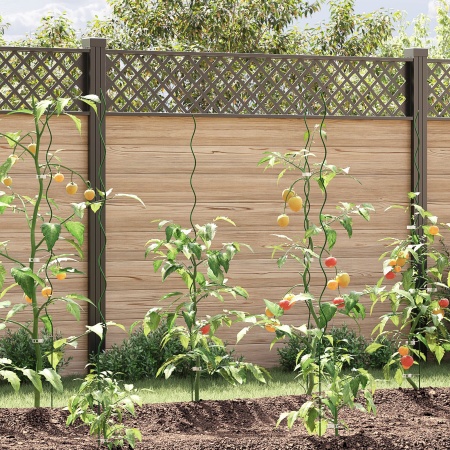 Suporturi pentru plante spiralate 5 buc 150 cm Oțel